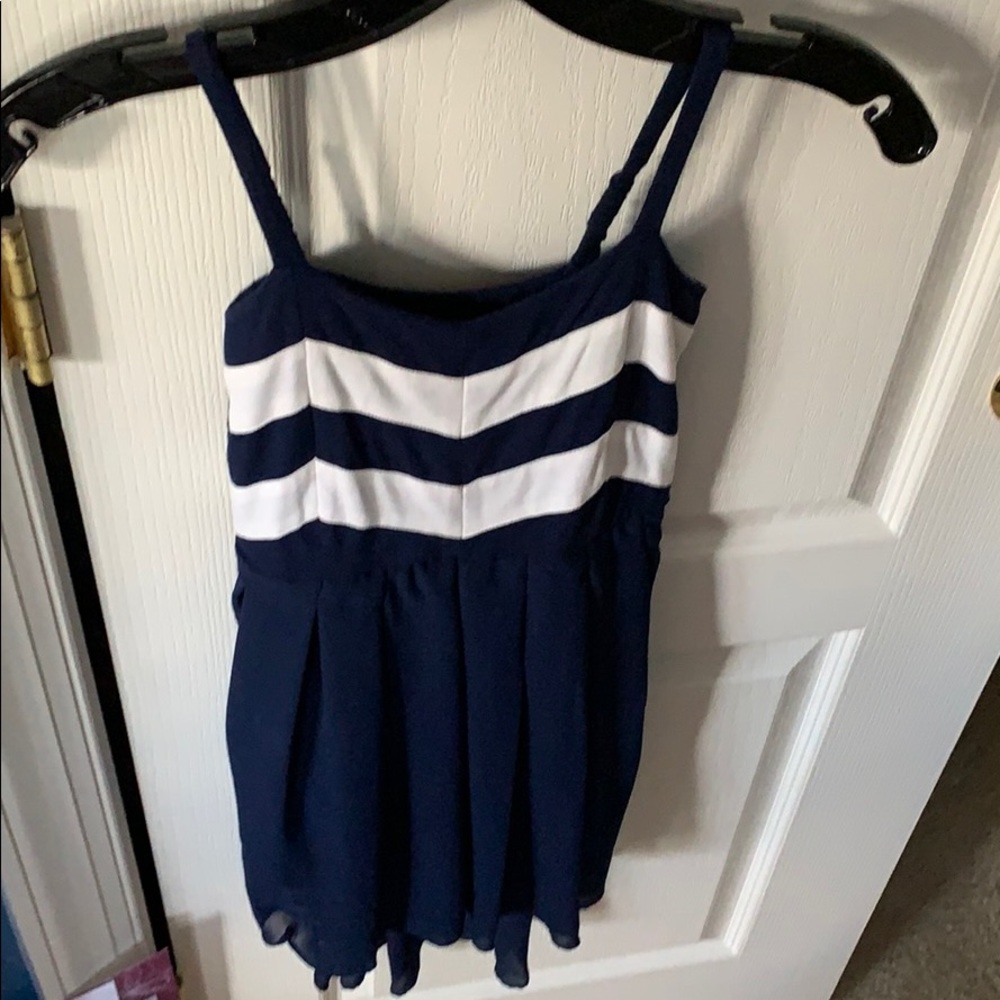 Navy summer dress